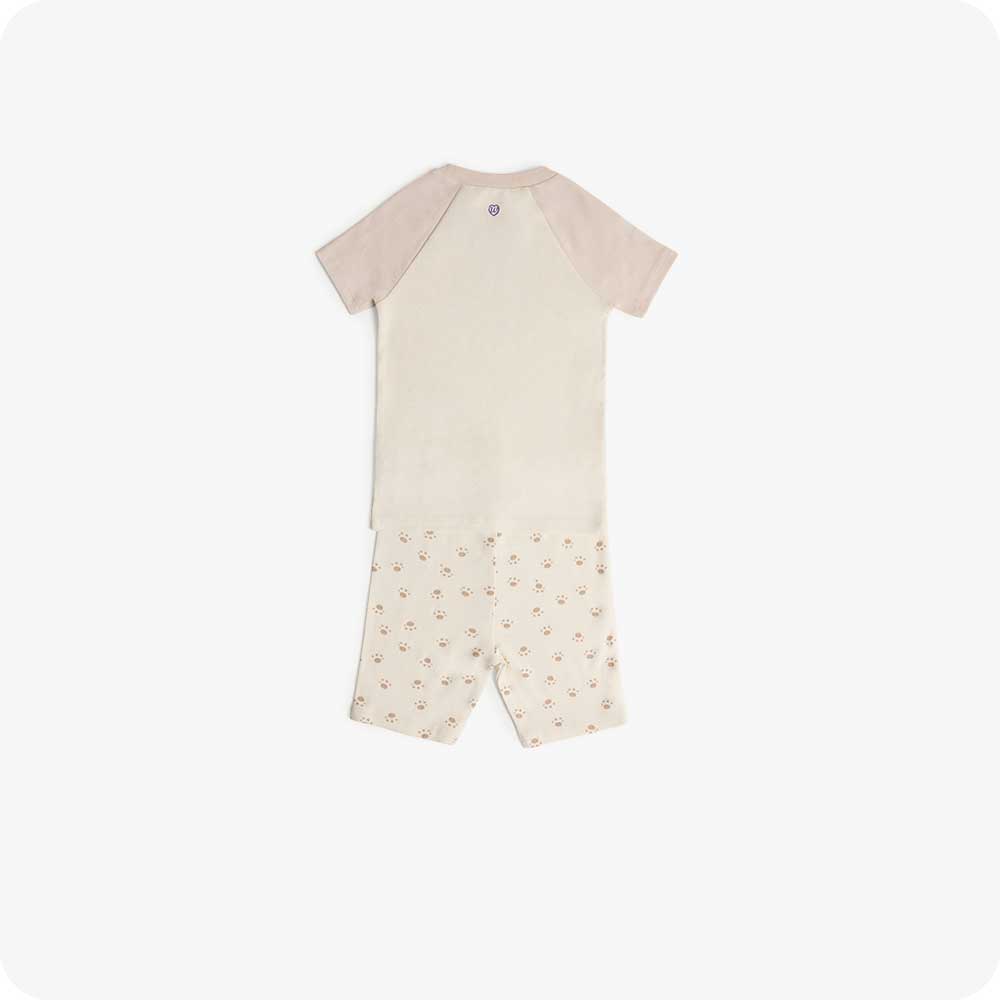 Puppy Shorties Pajamas - Quiet Comfort