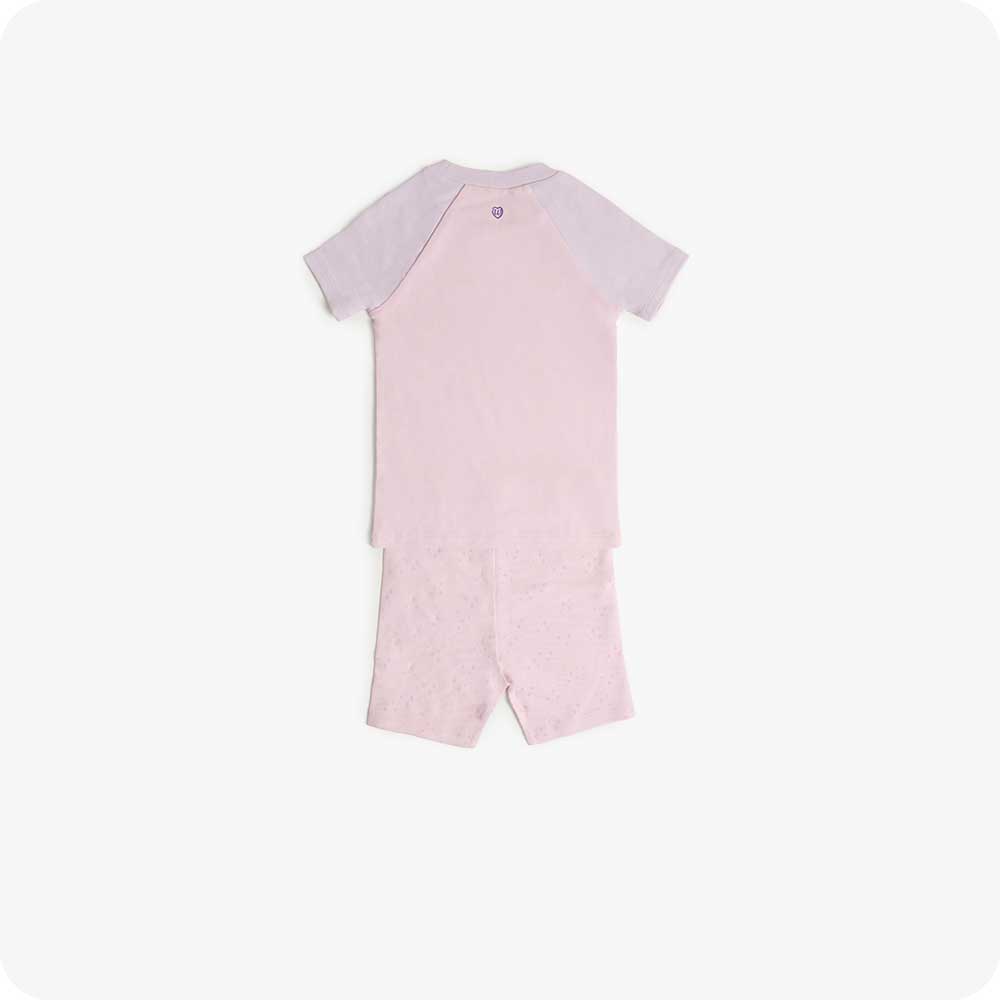 Unicorn Shorties Pajamas - Bedtime Ready