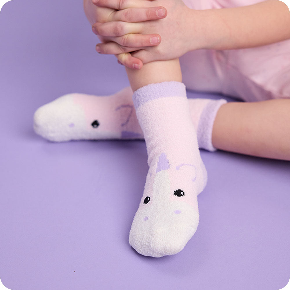 Unicorn Non-Slip Socks - Gentle Warmth